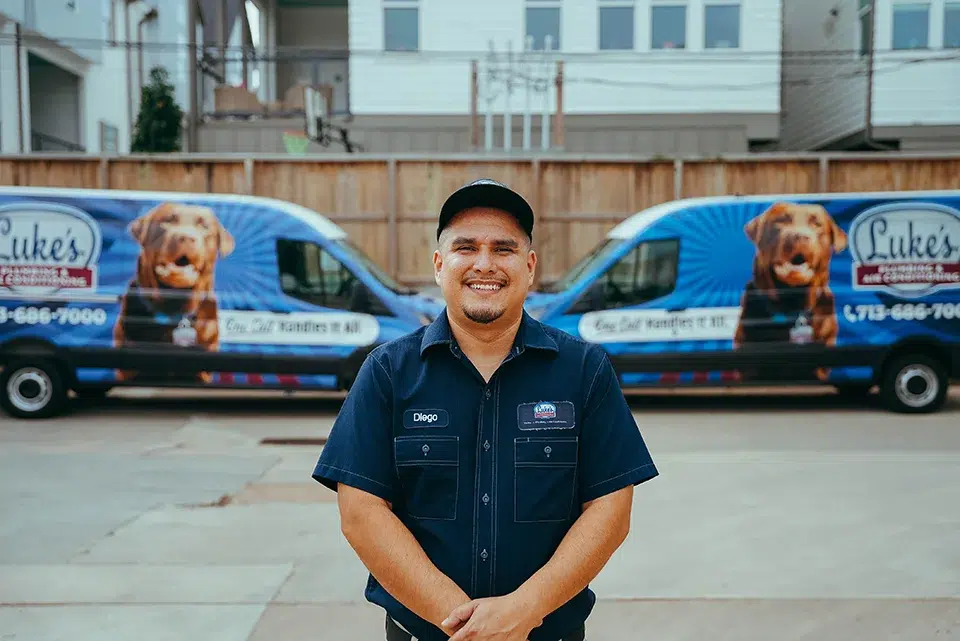 Diego, HVAC expert at Luke's